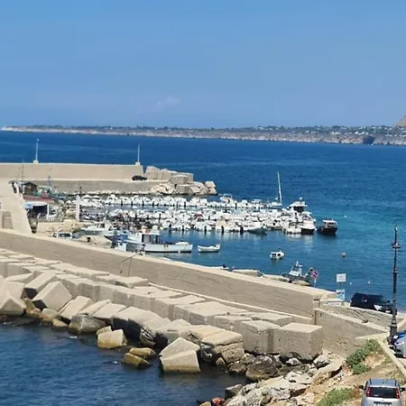 아파트 Vista Mare Marina Trappeto 트라페토